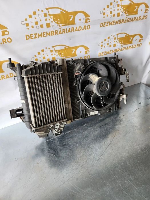 Grup Radiatoare Radiator Apa Clima Intercooler Termocupla Ventilator Clima Opel Astra H Zafira B 1.