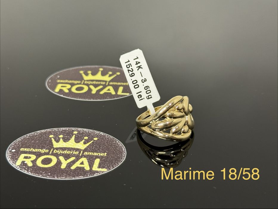 Bijuteria ROYAL : Inel AUR 14K / 3.6 GR
