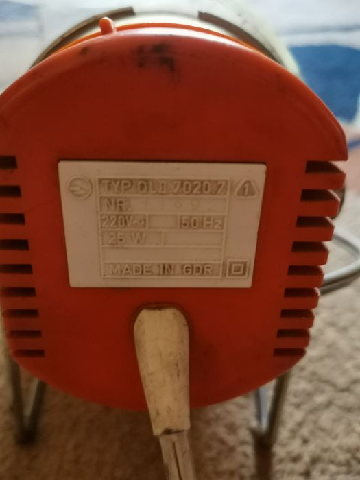 Ventilator de aer Fabricație Republica Democrată Germană