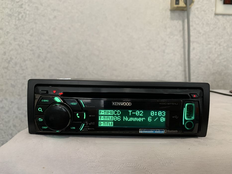 Авто Cd Kenwood Bluetooth