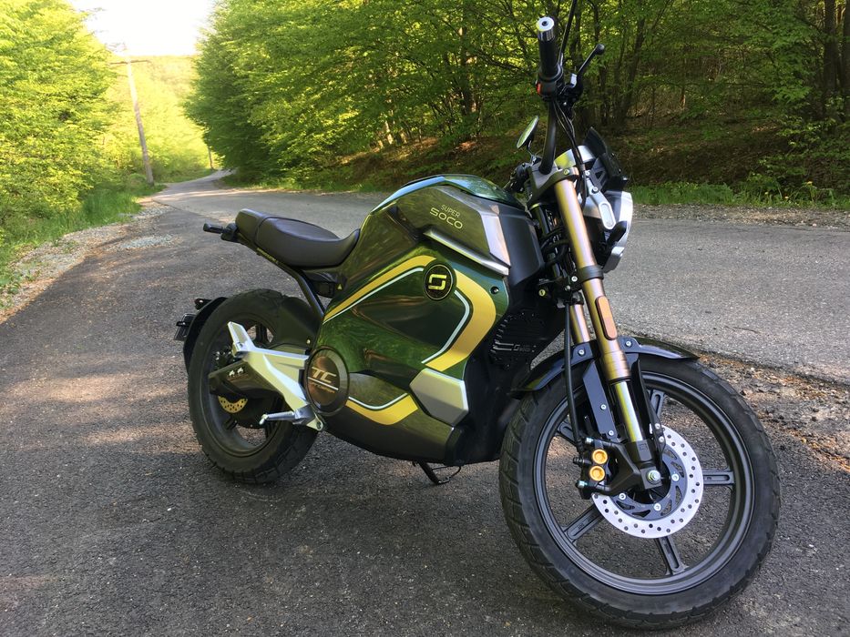 Motocicleta Super Soco TC Wanderer 2022.Tip:Cafe Racer