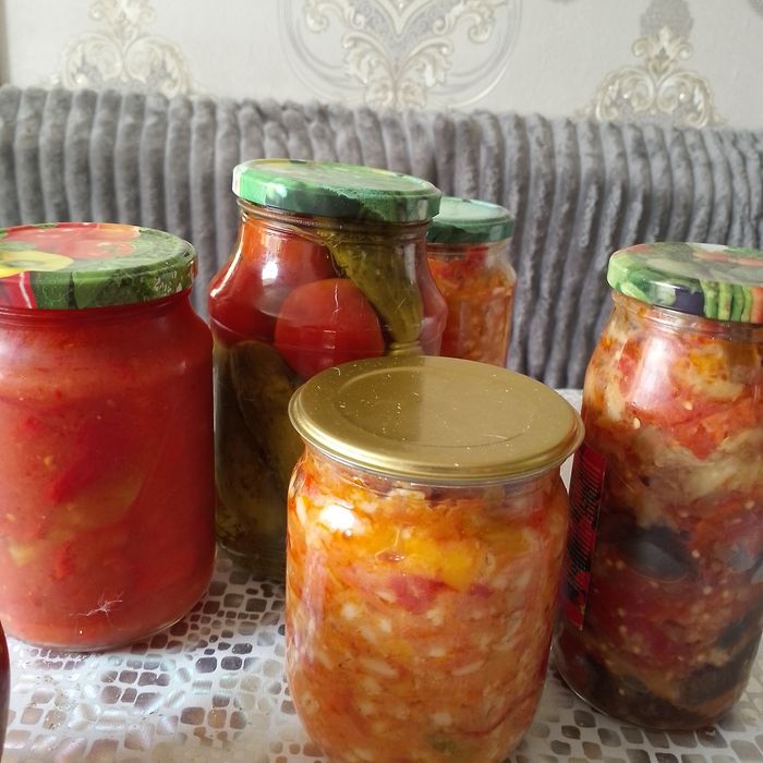 Солонина на зиму. Салаты.