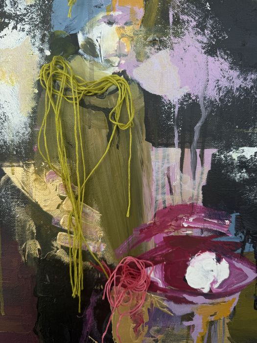 Tablou abstract contemporan