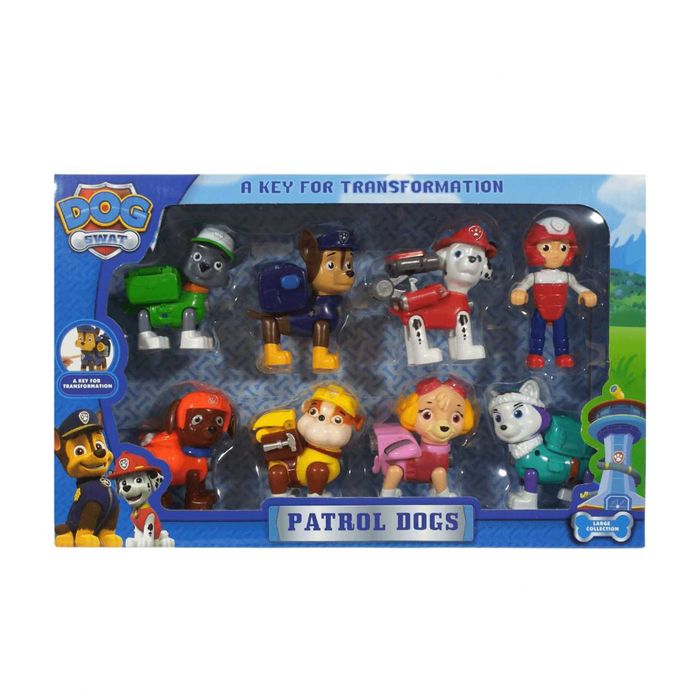 Комплект Пес патрул фигурки - 8броя