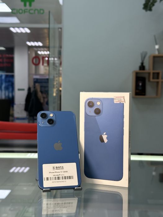 айфон 13 синий 83%