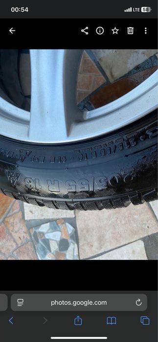 Jante Aliaj ARONAL R16+Anvelope Iarna 205/55 R16-Set Conplet Fara Lovi