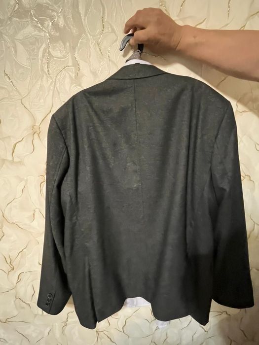 Пиджак темно-серый