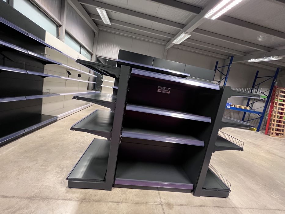 Рафтове стелажи за магазин НОВИ