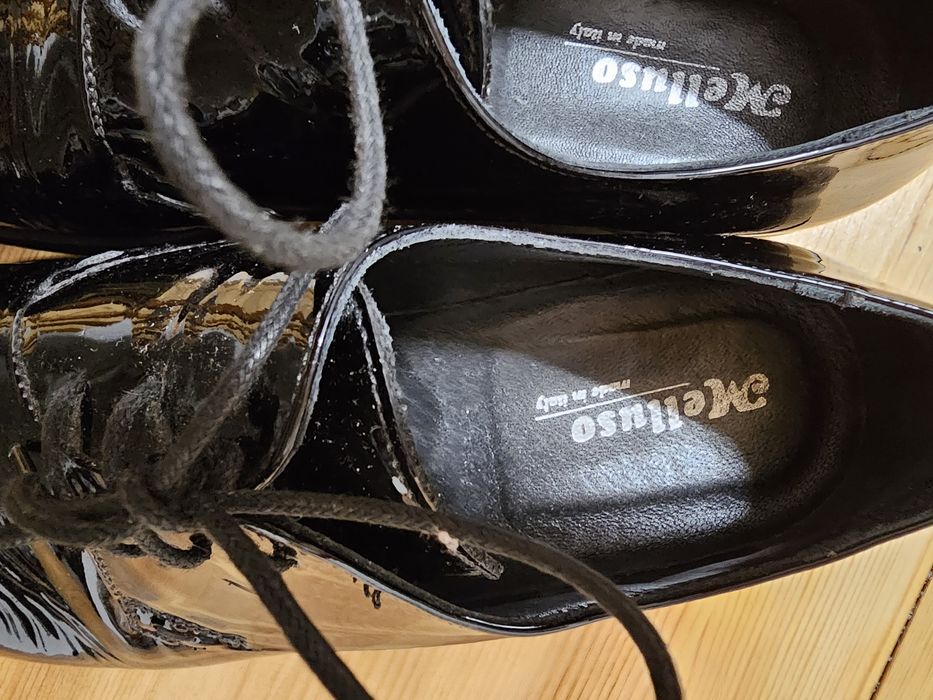 Pantofi eleganți din piele lucioasă Melluso (Italia)