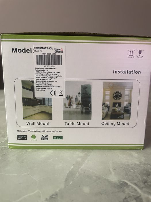 2 Intelligent Camera HD WIFI AUDIO