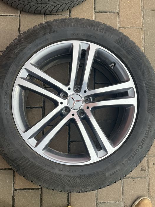 Vând set 4 jante Mercedes-Benz cu anvelope + roată de rezervă