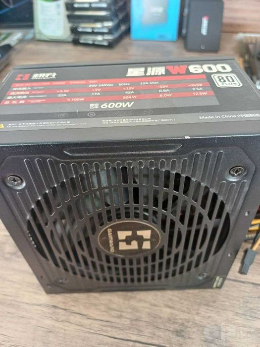 Блок питания Gainward. 600W. 80 plus.
