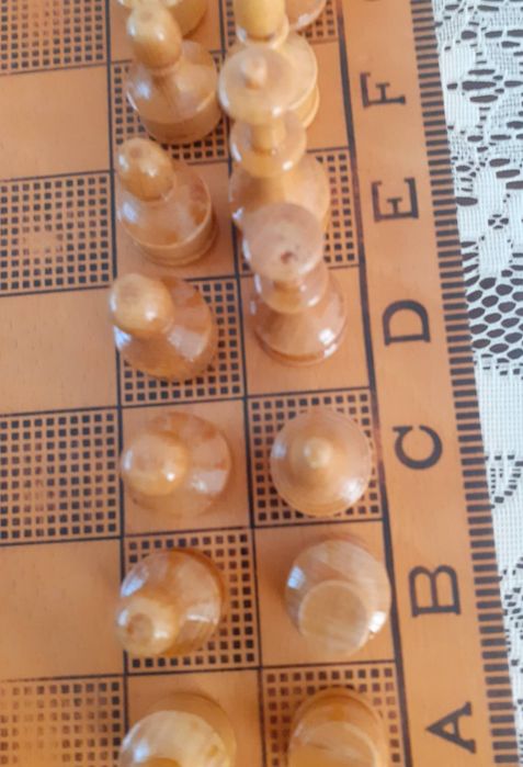 Дървен шах 34/34 см