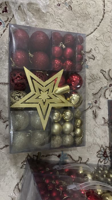 игрушки новогодные для елки 101 штук