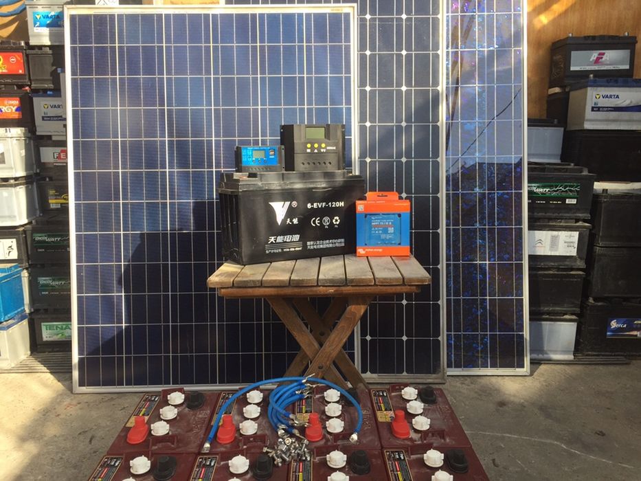 ТОП ПРОМОЦИЯ!!! К-т соларна система за ток,автономна електроинсталация