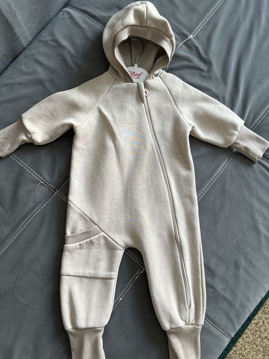 Флисовый комбез 6-12 мес