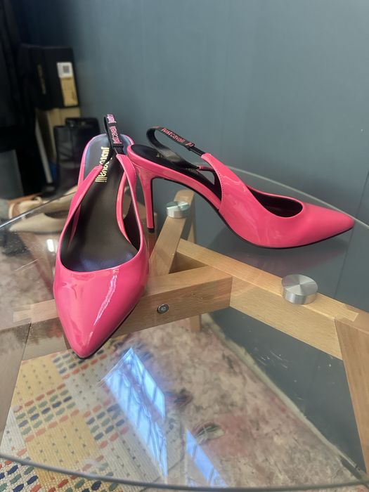Босоножки слингбэки Just Cavalli