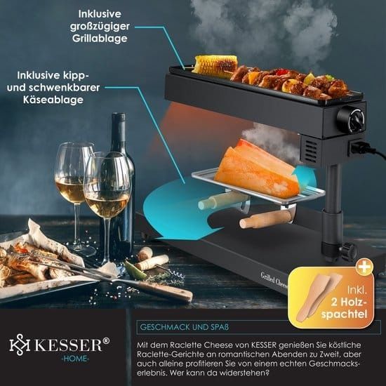 Grill cu accesoriu ptr brânzeturi