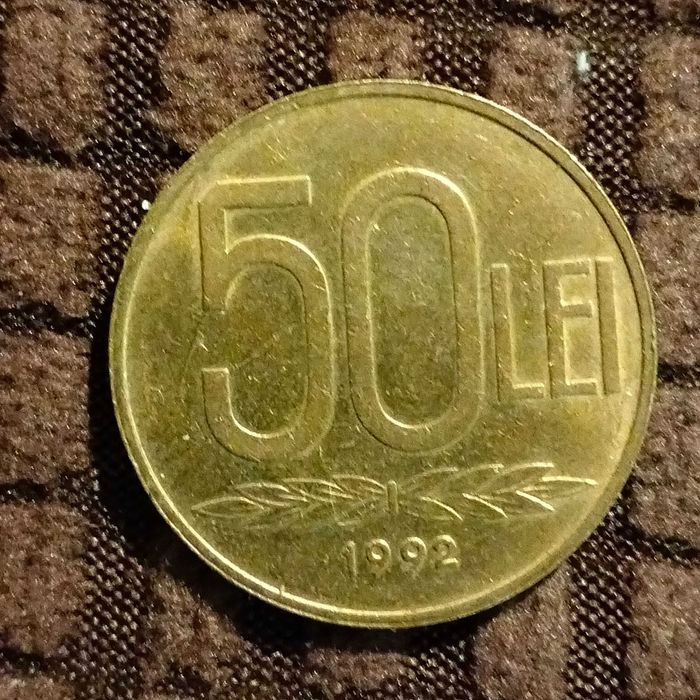 Monedă de 50 lei din 1992