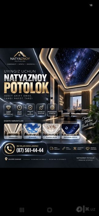 Natyajnoy potolok