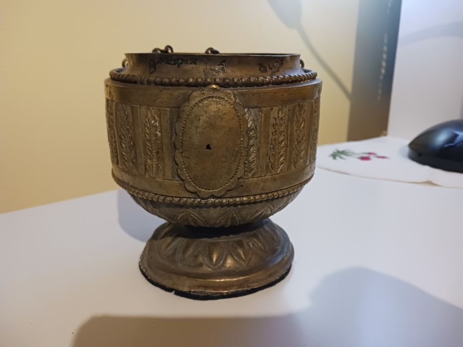 Ghiveci antic cupru/alamă