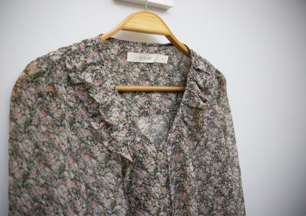 Шифоновая красивая блузка