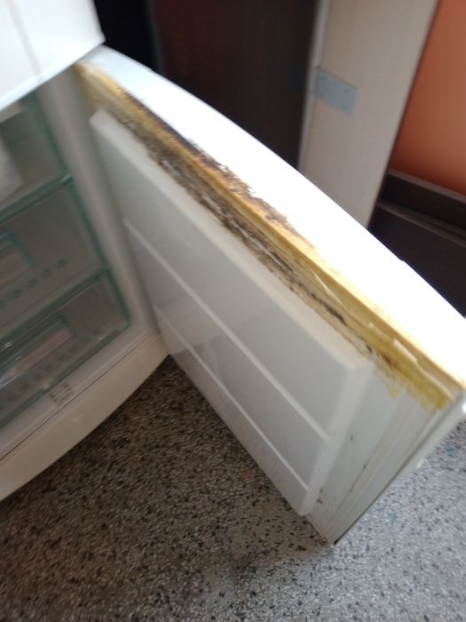 Хладилник с фризер Електролукс - работещ ,за ремонт или за части.