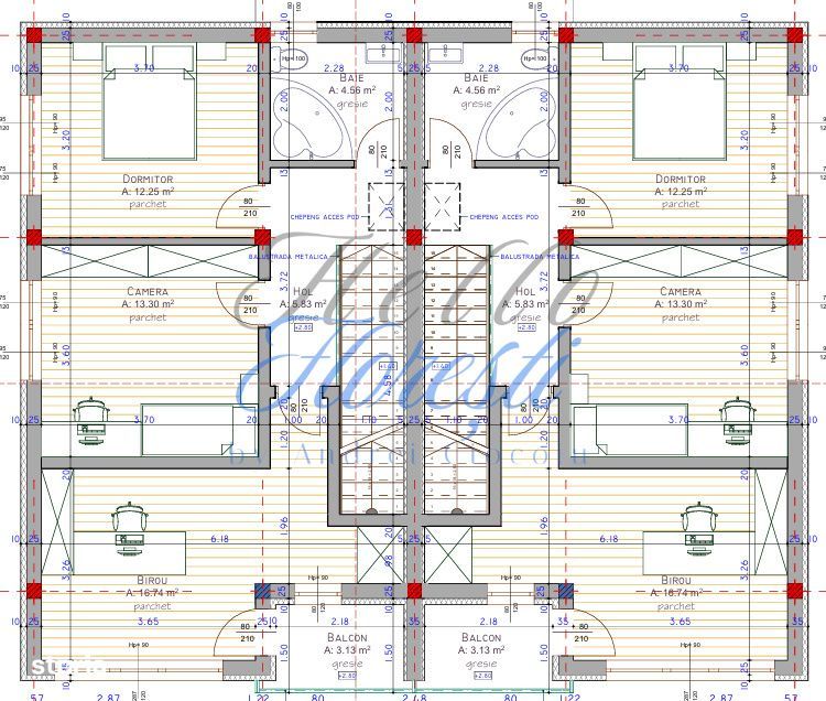 Duplex cu 4 camere in Chinteni zona centrala