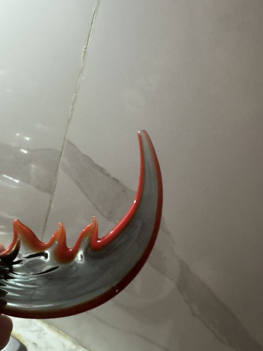 Продается сувенир петушок хрусталь маленький