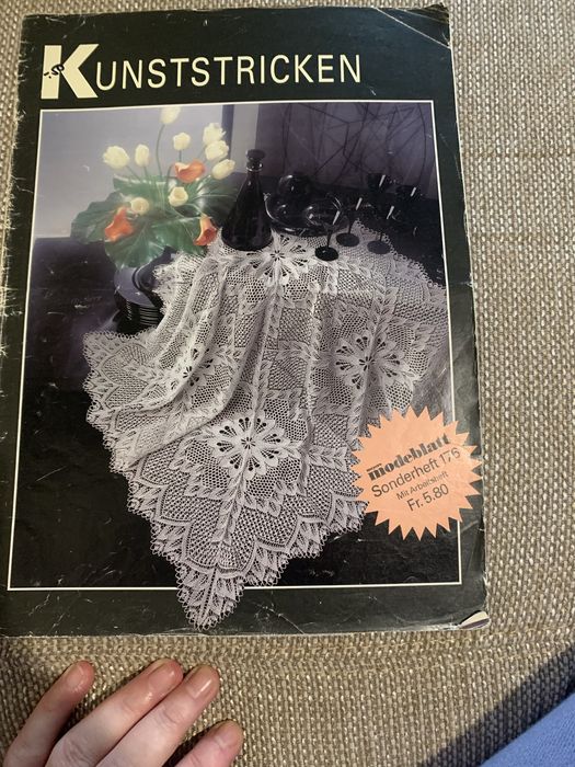 Carti vechi pt crosetat si impletit din Elvetia