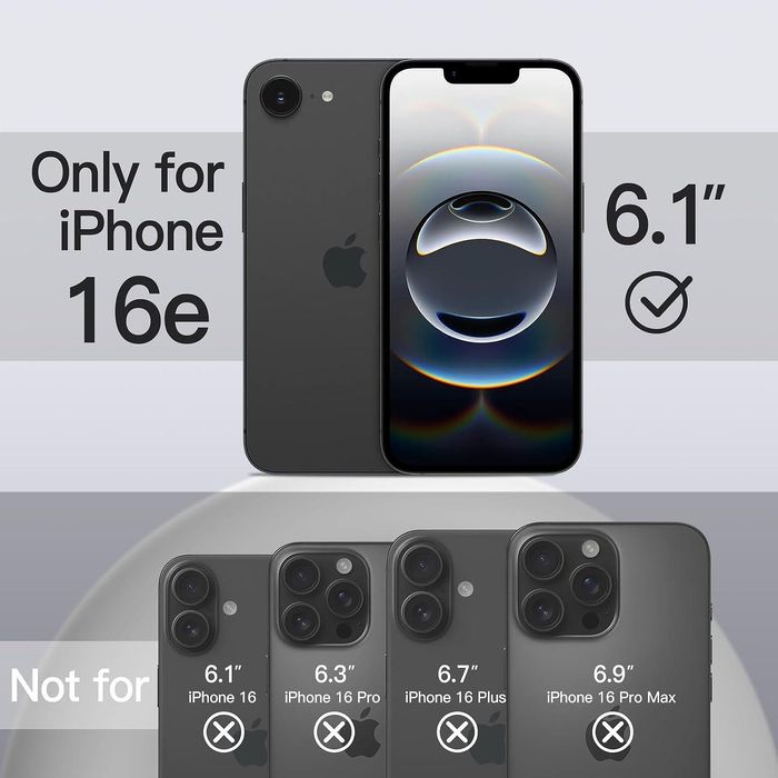 Матов Силиконов Кейс за Apple iPhone 16e - различни цветове