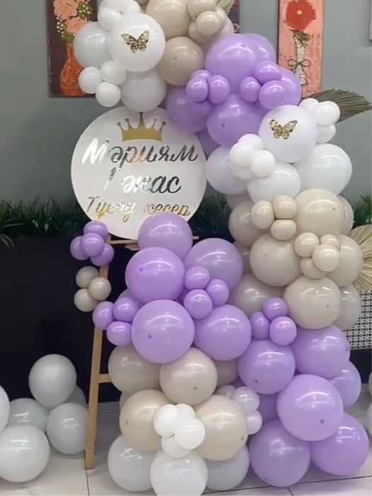 Фотозона, оформление шарами