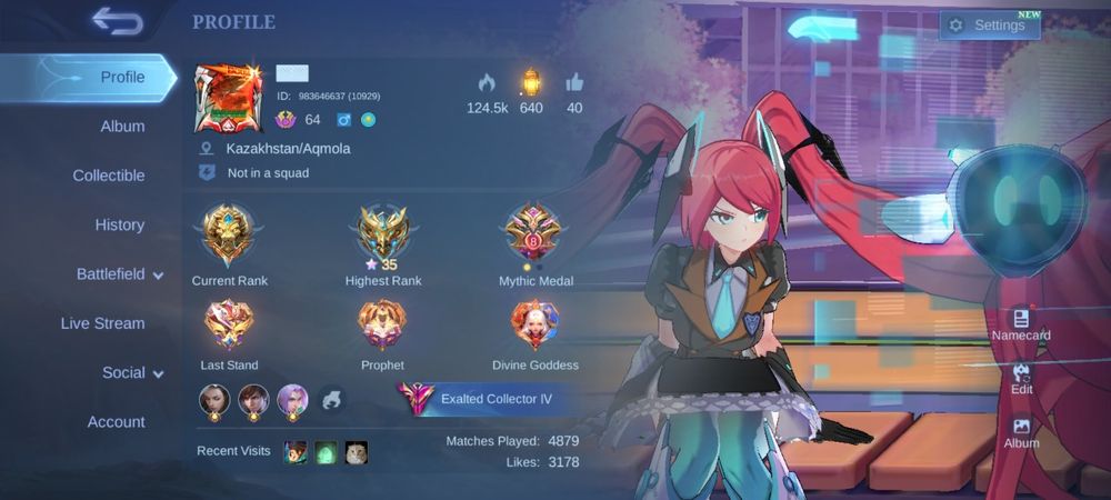 Mobile legends аккаунт