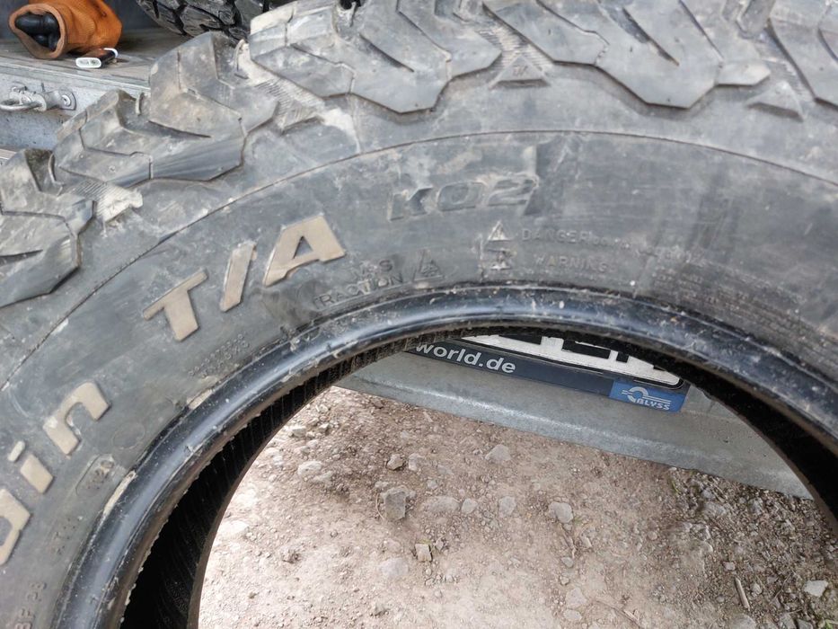 4 бр.гуми BF GOODRICH ALL-TERRAIN 245 70 17 dot1120  цената е за брой!