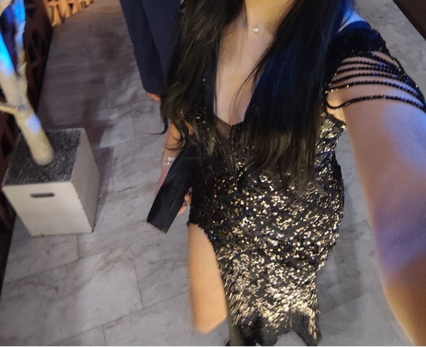 Rochie de ocazie cu paiete