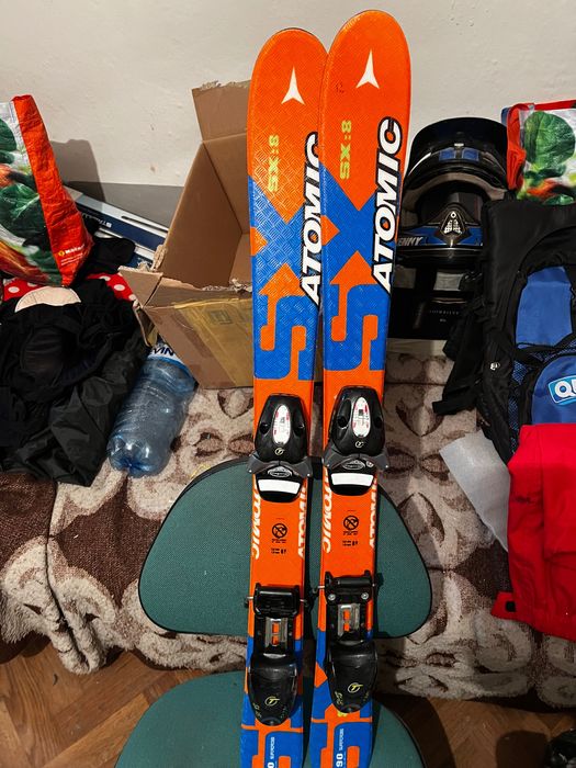 Детски ски ATOMIC 90 см , комплект с обувки EU 14,5