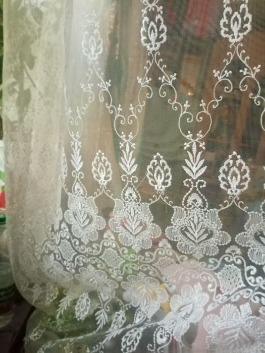 Тюль 1 новый, 2 старых