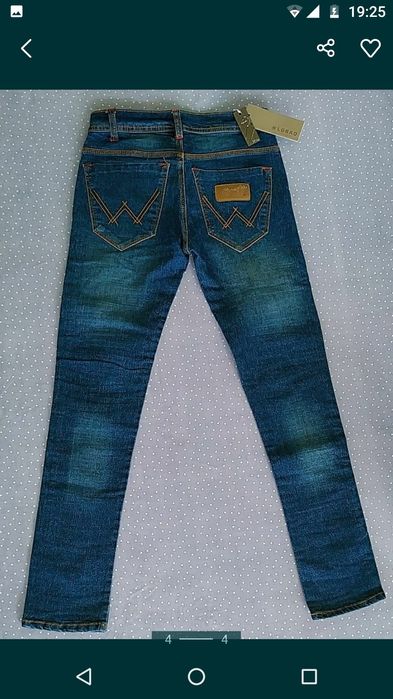 Модное джинсовые брюки для девушек  4  вида .