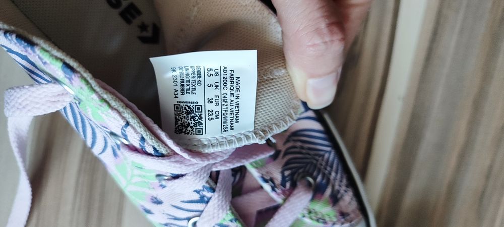 Дамски кецове Converse 38н