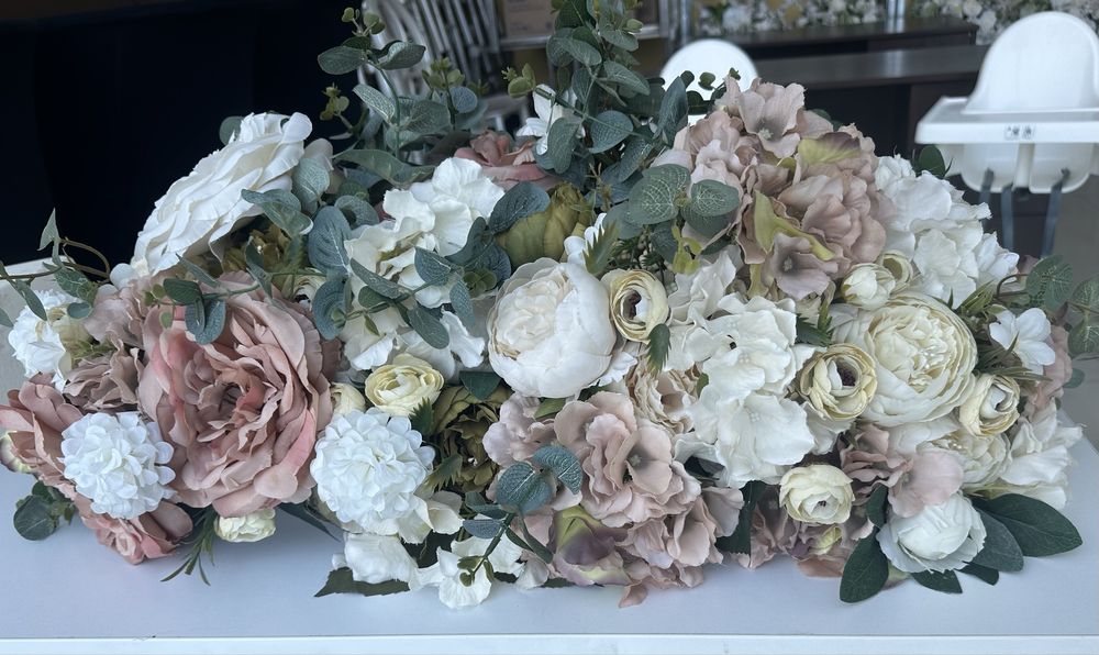 100 lei set - Vaza/suport/aranjament floral masa evenimente