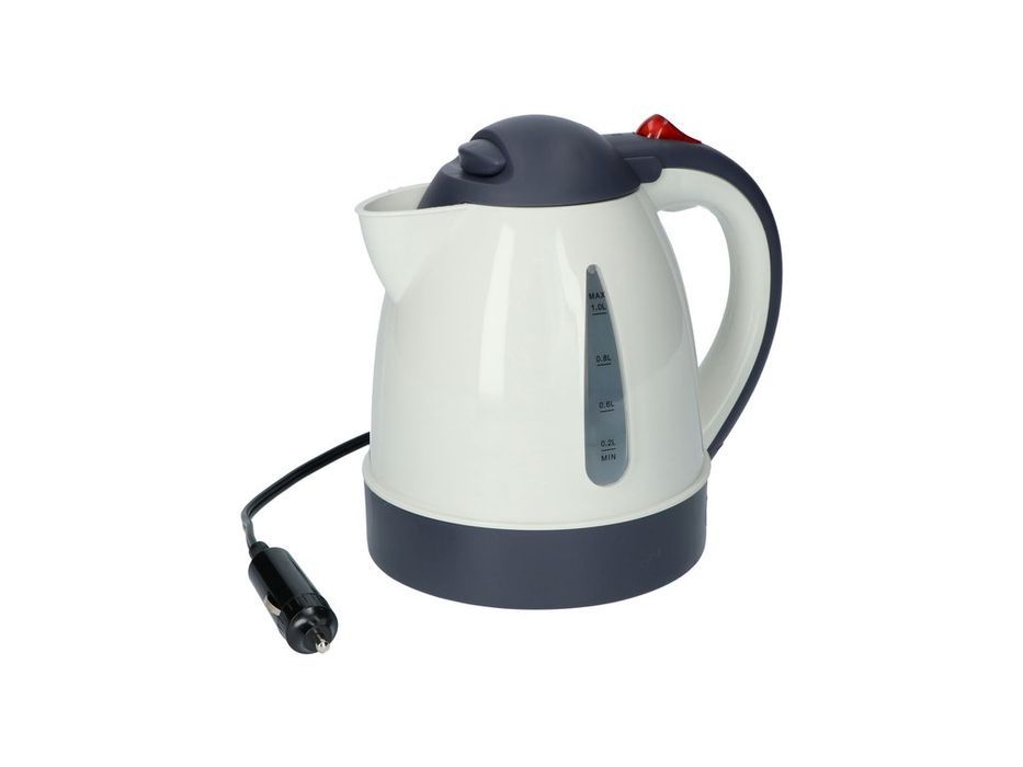 Fierbator apa electric pentru masina Carpoint 24V, 250W, 1 litru, pentru priza bricheta, cu oprire automata si protectie la fierbere in gol