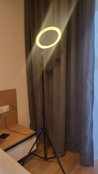 Комплект Led/Лед  ринг лампа с трипод - RING FILL LIGHT, 10 ИНЧА