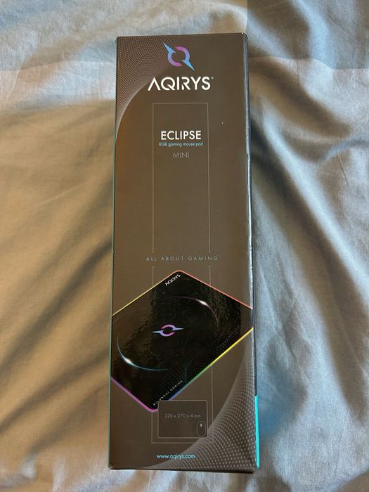 Mouse pad gaming AQIRYS Eclipse Mini RGB– Nou
