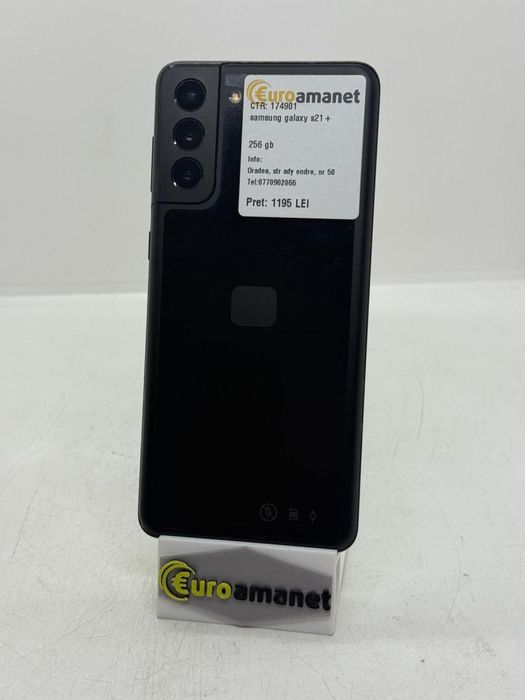 Telefon mobil Samsung Galaxy S21 Plus, Dual SIM, 256GB, 8GB RAM, -A-