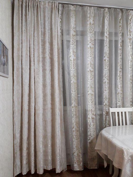 Продам шторы и тюль