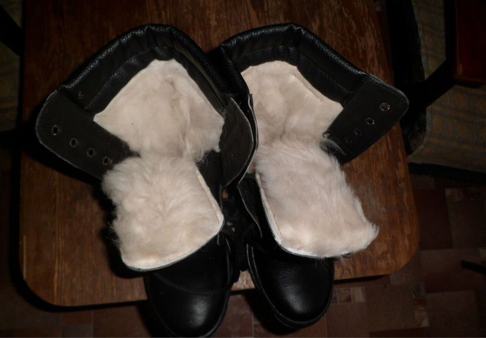 Берцы зимние натуралка