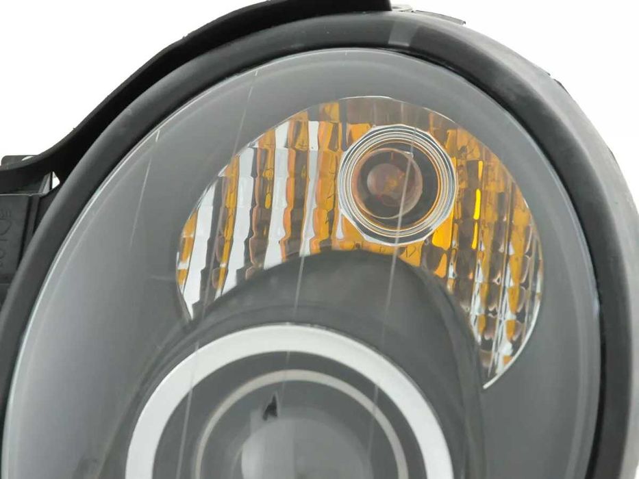 Фарове  Мерцедес ЦЛК 208 Нови Тунинг ЛЕД angle Merceedes W208 CLK LED