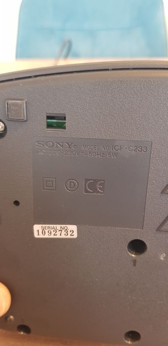 Sony Icf-C233 Ceas cu radio, alarmă, buzzer