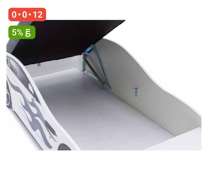 Кровать машина детская