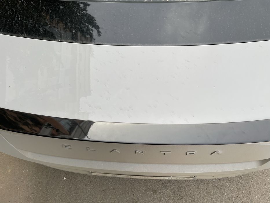 Спойлер на хюндай елантра